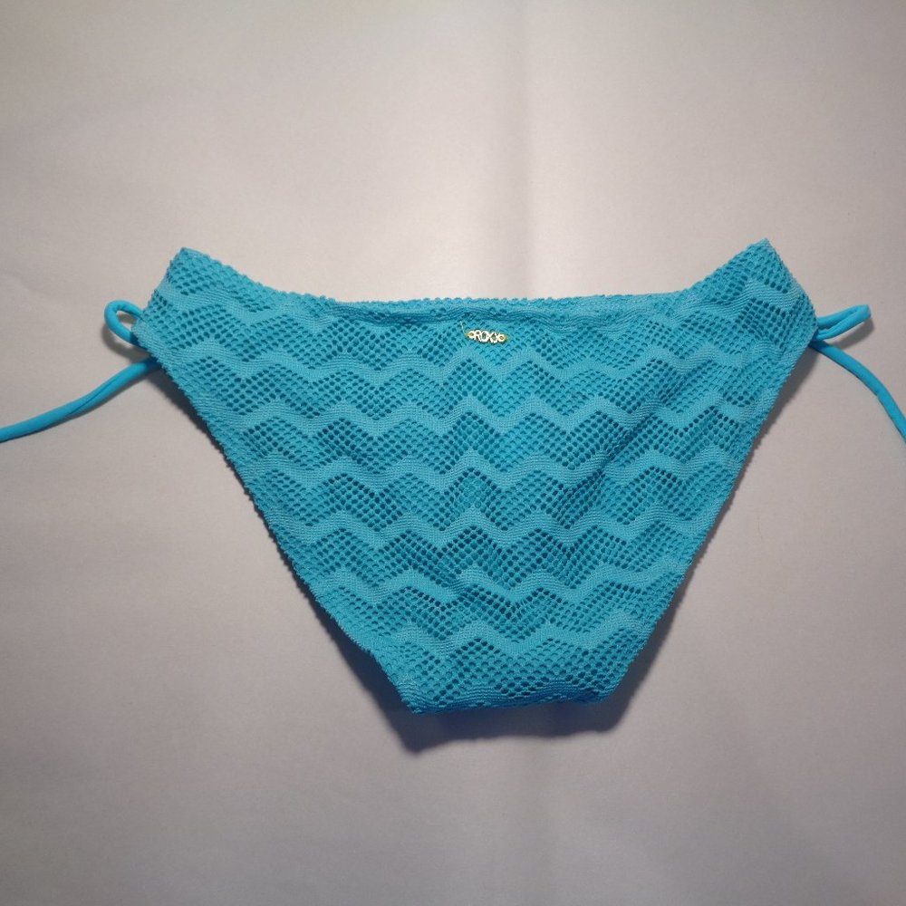 Roxy Size Small 70s LOWRIDER TIE SIDE Light Jade New Women's Bikini Bottom - Picture 2 of 13